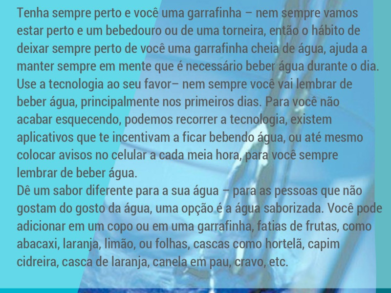 Orientações - Nutrição - Foto 9 de 10