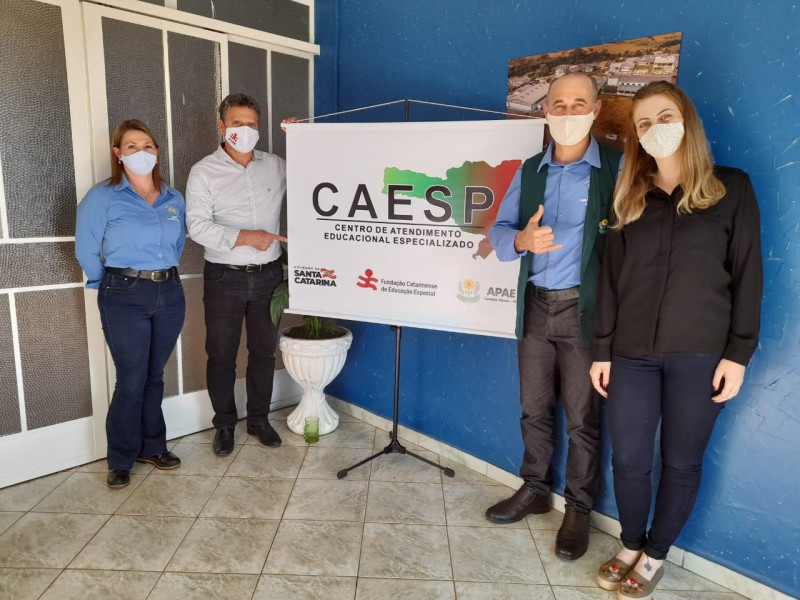 Visita do Presidente da FCEE - Rubens Feijó - Foto 4 de 4