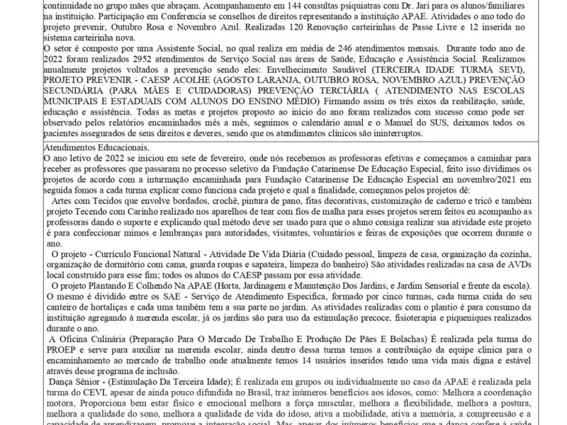 RELATÓRIO DE EXECUÇÃO ANUAL - Foto 3 de 4