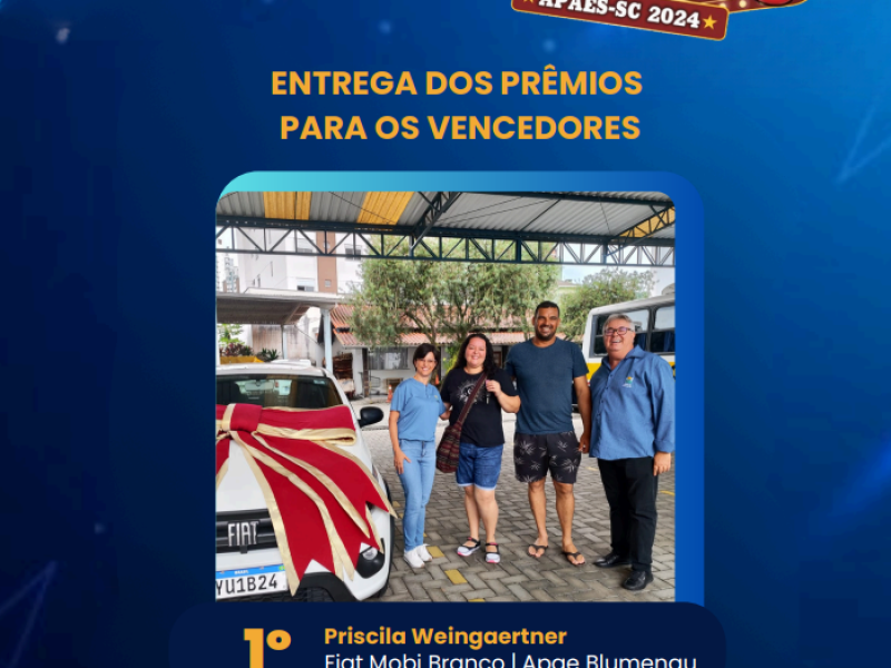 Divulgação dos Ganhadores Show de Prêmios 2024 - Foto 1 de 5