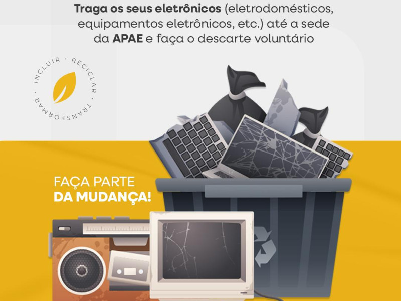Mega Campanha – APAEXONADOS pelo Nosso Planeta ⚡ - Foto 2 de 4