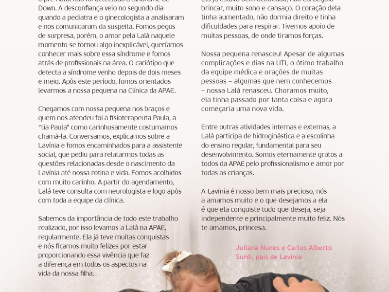 Revista Apae Campos Novos - Inclusão e Cidadania - Foto 30 de 32 Revista Apae Campos Novos - Inclusão e Cidadania - Foto 30 de 32