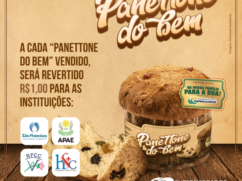 50 ANOS COPERCAMPOS - DOAÇÃO E PANETONES DO BEM - Foto 5 de 5 50 ANOS COPERCAMPOS - DOAÇÃO E PANETONES DO BEM - Foto 5 de 5