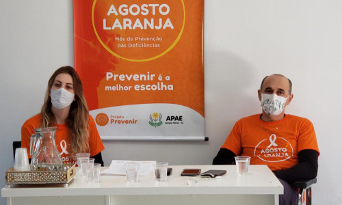 APAE de Campos Novos lança programação do Agosto Laranja APAE de Campos Novos lança programação do Agosto Laranja
