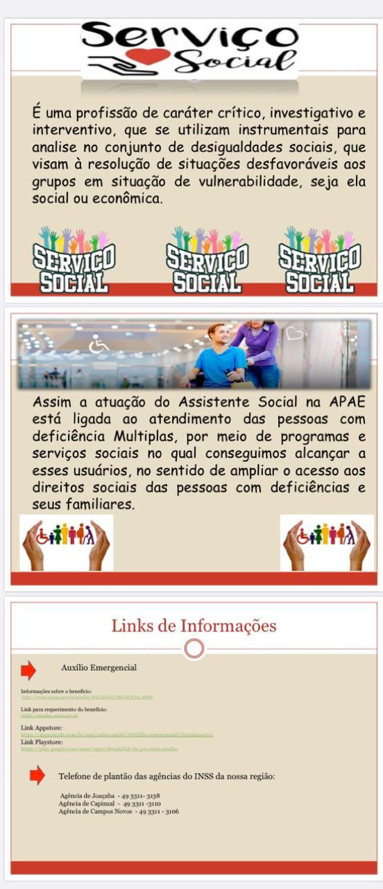 Orientações - Assistência Social