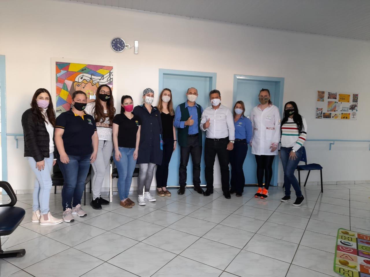 Visita do Presidente da FCEE - Rubens Feijó