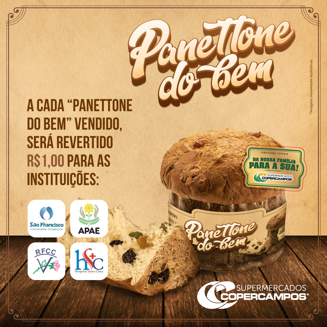 50 ANOS COPERCAMPOS - DOAÇÃO E PANETONES DO BEM 50 ANOS COPERCAMPOS - DOAÇÃO E PANETONES DO BEM