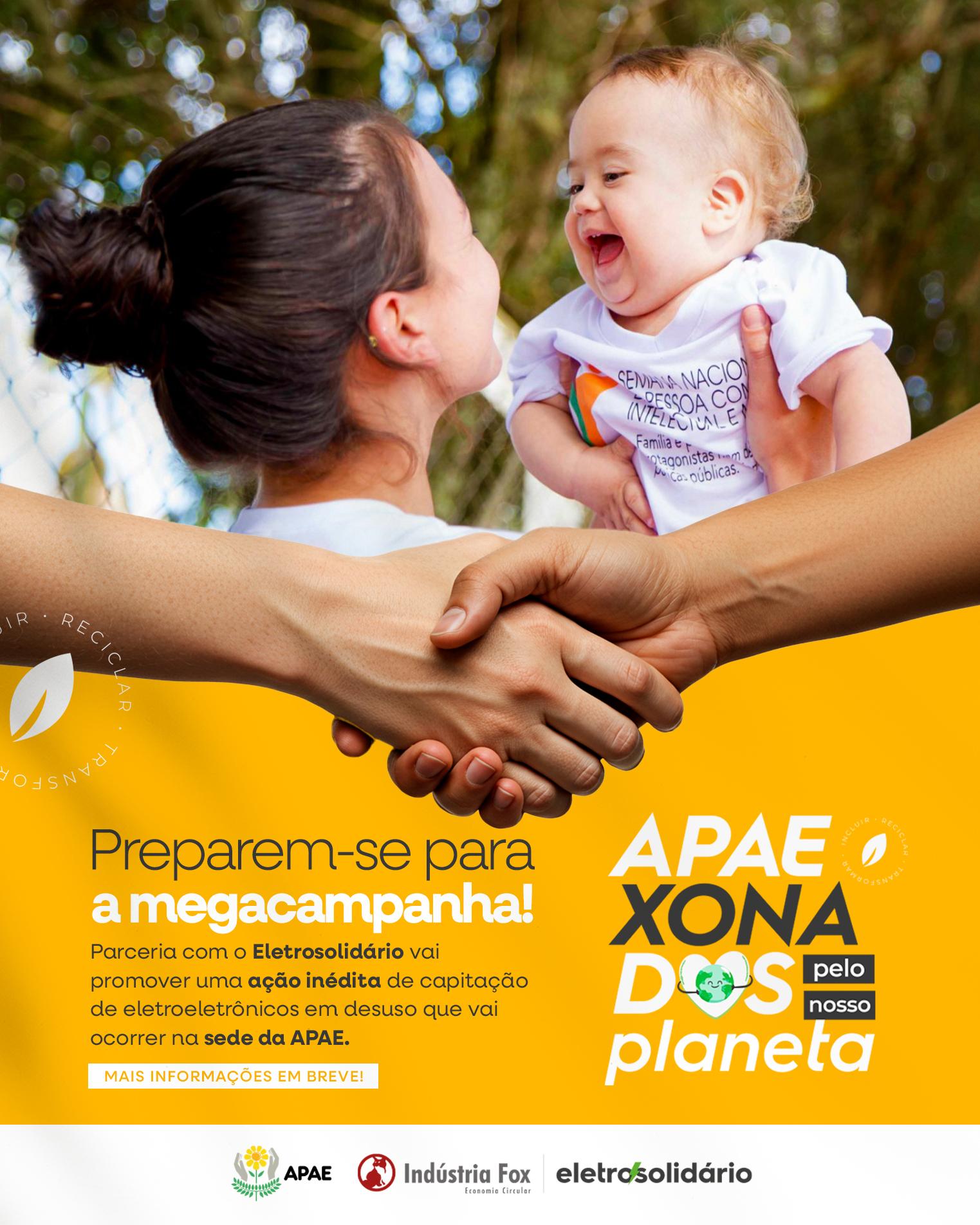 Mega Campanha – APAEXONADOS pelo Nosso Planeta ⚡